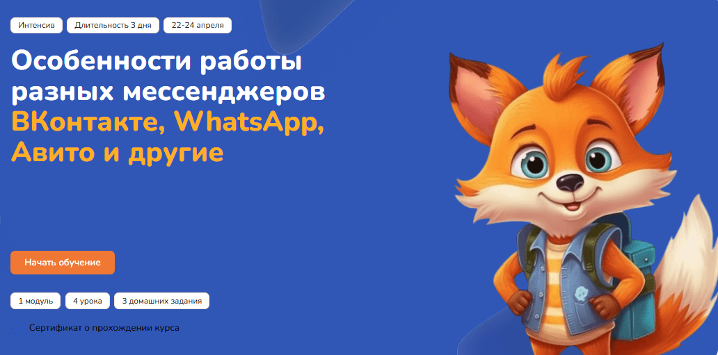 [Step Up] Особенности работы разных мессенджеров ВКонтакте, WhatsApp, Авито и другие (2025)