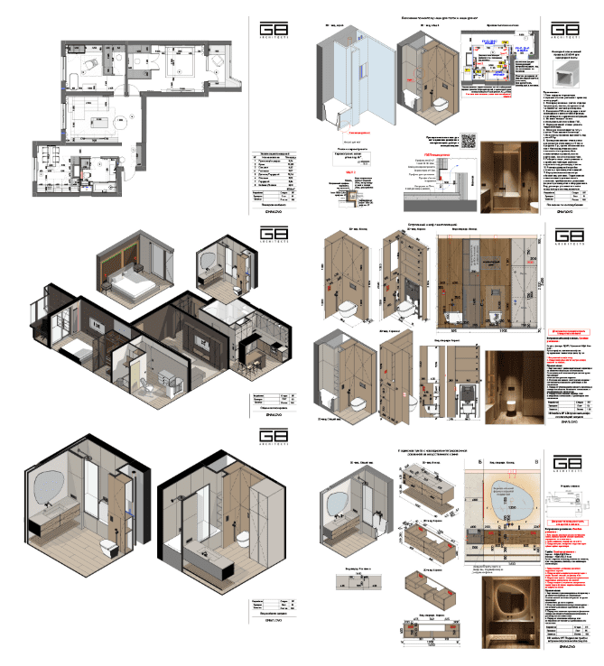 [Алина Баскакова] Ванная комната. Тариф Гайд «Ванная» + Авторские чертежи (2025)