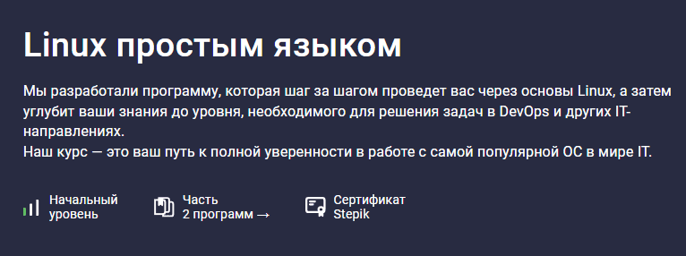 [Матвей Чудневцев, Михаил Новичихин] [Stepik] Linux простым языком (2025)