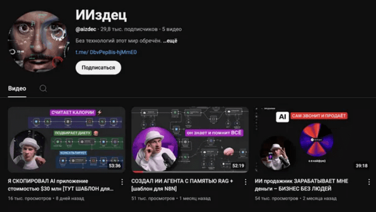 [ИИздец] Закрытый телеграмм канал ИИздец (июнь-июль 2025)