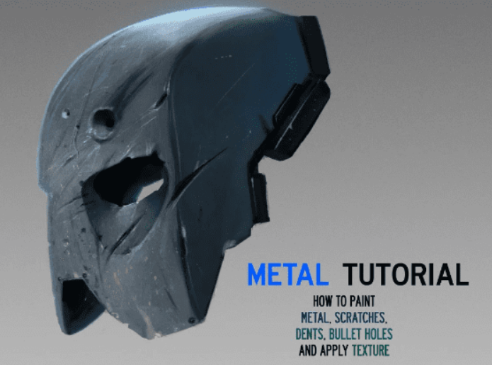 [s9shop] Учебник по металлу для цифровой живописи Дэна ЛуВизи (2023)