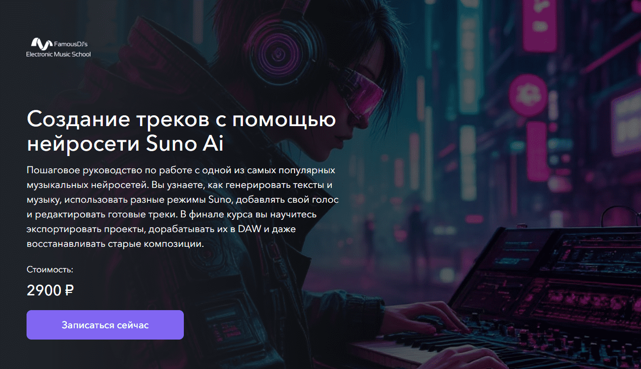 [FamousDJs, Александр Владимиров] Создание треков с помощью нейросети Suno Ai (2025)