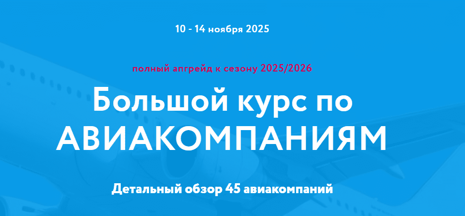[Надежда Прокина, Марина Зацепина] [Baginet] Большой курс по Авиакомпаниям (2025)
