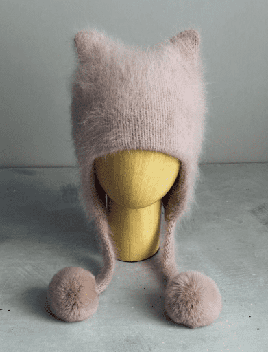 [Ксения Маликова] Шапка Cat hat (2025)