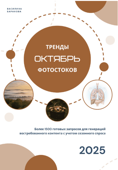 [Василина Баранова] [vasilinfo] Тренды фотостоков. Октябрь (2025)