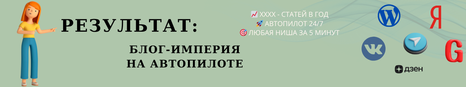 [Fottiniya] Запусти блог мечты: система контента с ИИ-командой (2025)