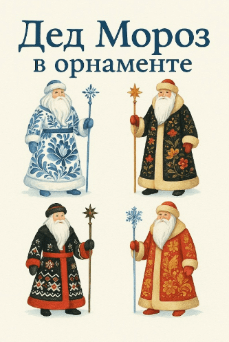 [toyidea] Дед Мороз в орнаменте. 4 части. Доступ к артбуку (2025)