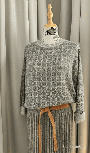 [Татьяна Макаренко] Джемпер Венские вафли (2025)