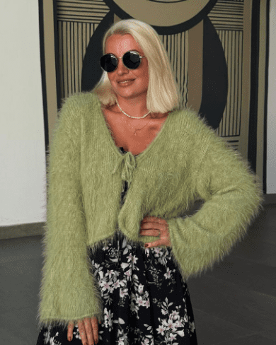 [Ксения Маликова] Кардиган Grass (2025)