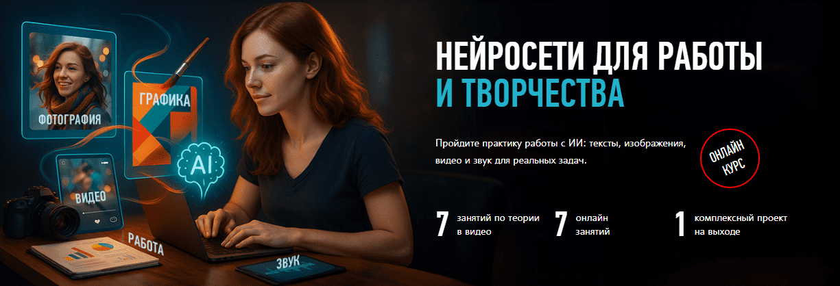 [Антон Мартынов] [profileschool] Нейросети для работы и творчества (2025)