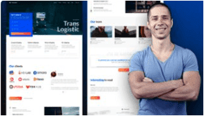 [Brainscloud] [Дмитрий Валак] Вёрстка сайта транспортной компании (2020)