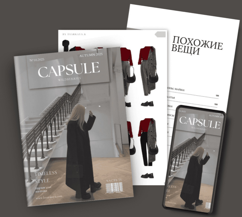 [Екатерина Царская] Обучение составлению гардероба. Капсула осень 2025 Wildberries (2025)