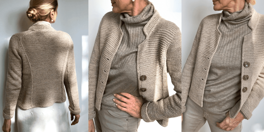 [Вяжи.ру] Стильный жакет Ripple (2024)