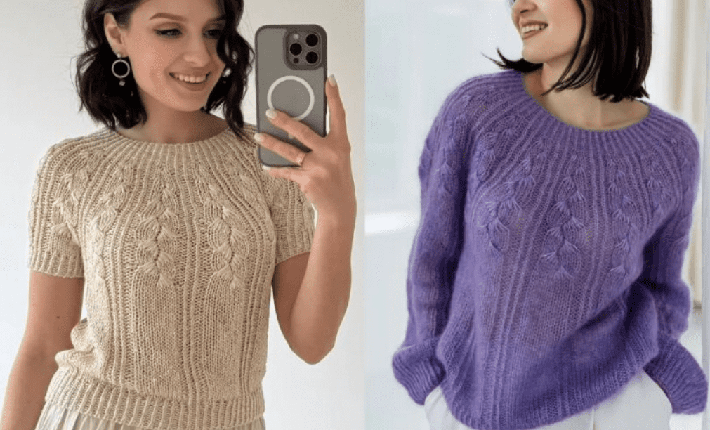 [Лариса Попович] [la.na.knit] Мастер-класс #Butterfly_jumper (2025)