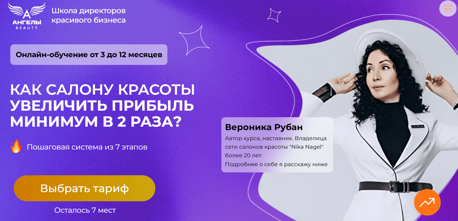 [Вероника Рубан] [Ангелы Beauty] Школа директоров красивого бизнеса. Поток 11 (2025)