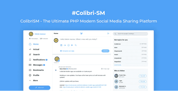 [CodeCanyon] ColibriSM v1.2.0 nulled - скрипт соц. сети обмена контентом