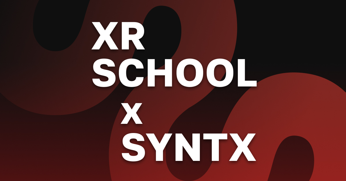 [Егор Кузьмин] Школа творцов будущего XR School x Syntx (Март-Май 2025)