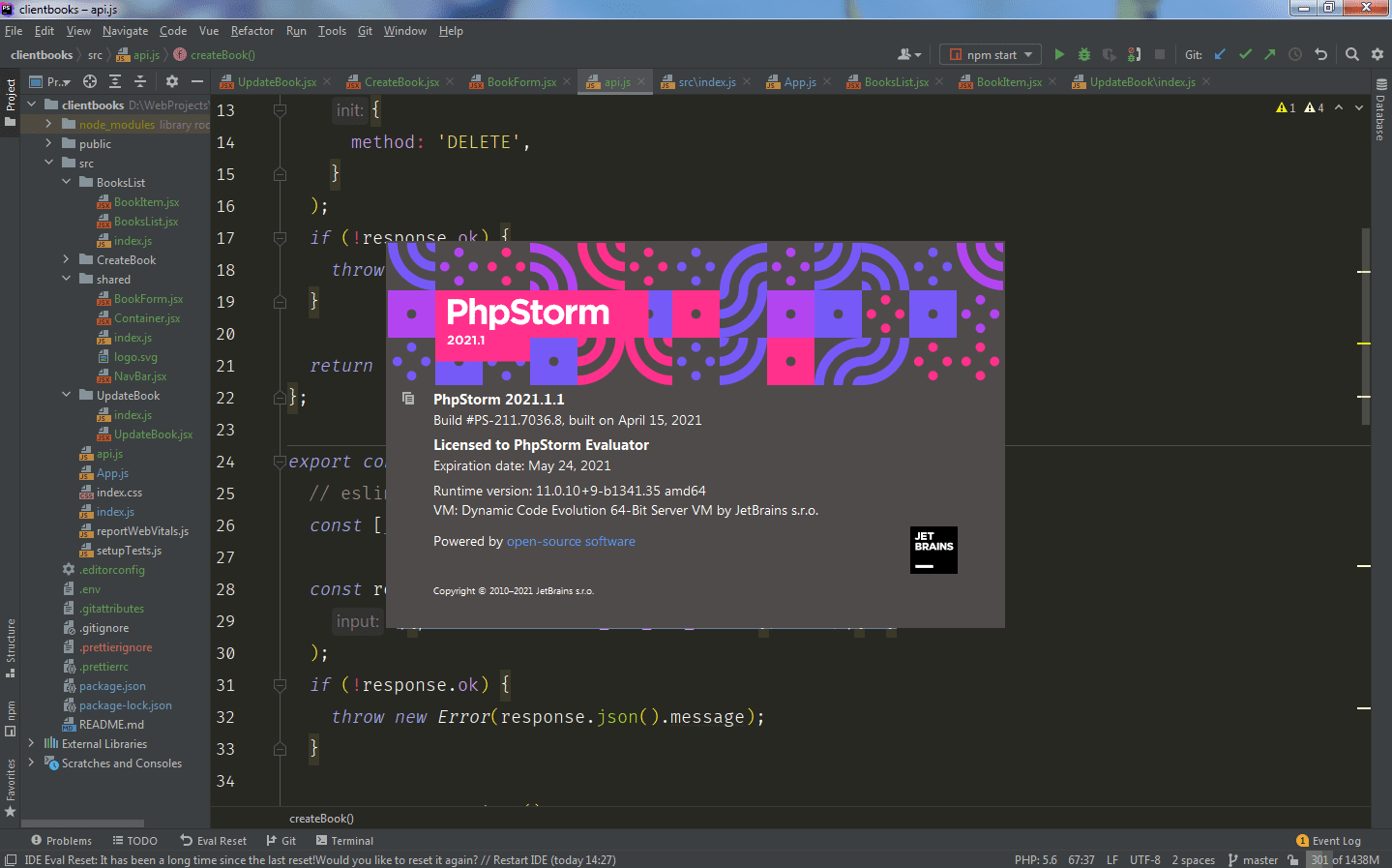 JetBrains PhpStorm 2021.1.1