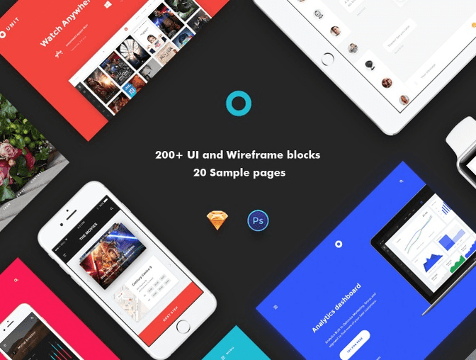 [ui8.net] Unit Kit 2 - набор для создания веб-сайтов и приложений