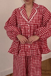 [Yarina Patterns, Евгения Ярина] Рубашка Эмилия. Размер 40-42. Рост 162-167 (2025)