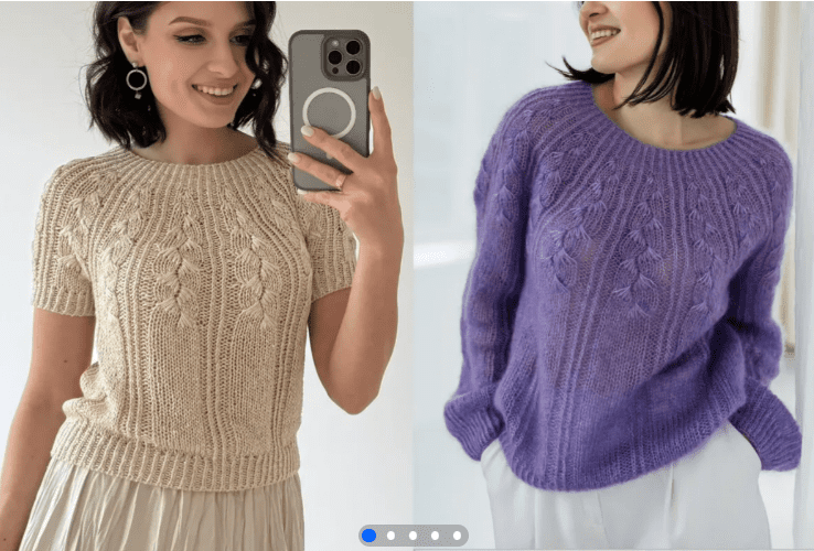 [Лариса Попович] Джемпер Butterfly_jumper (2025)