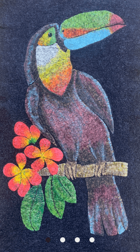 [Felt-club, Юлия Хабарова] Видео МК по изготовлению войлочного дизайна «Тукан» (2025)