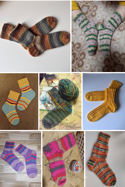 [Вязание] Носочная группа для начинающих + Хеликс [Оксана Карамышева]