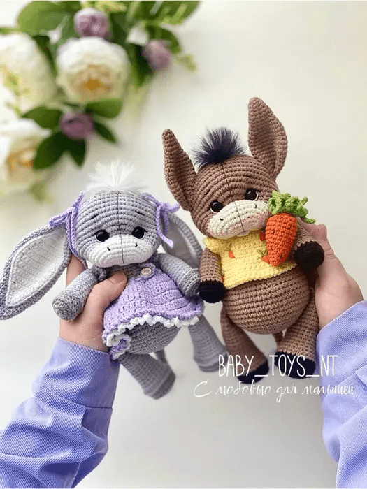 [Baby_toys_nt] Ослики Яша и Стеша (2025)