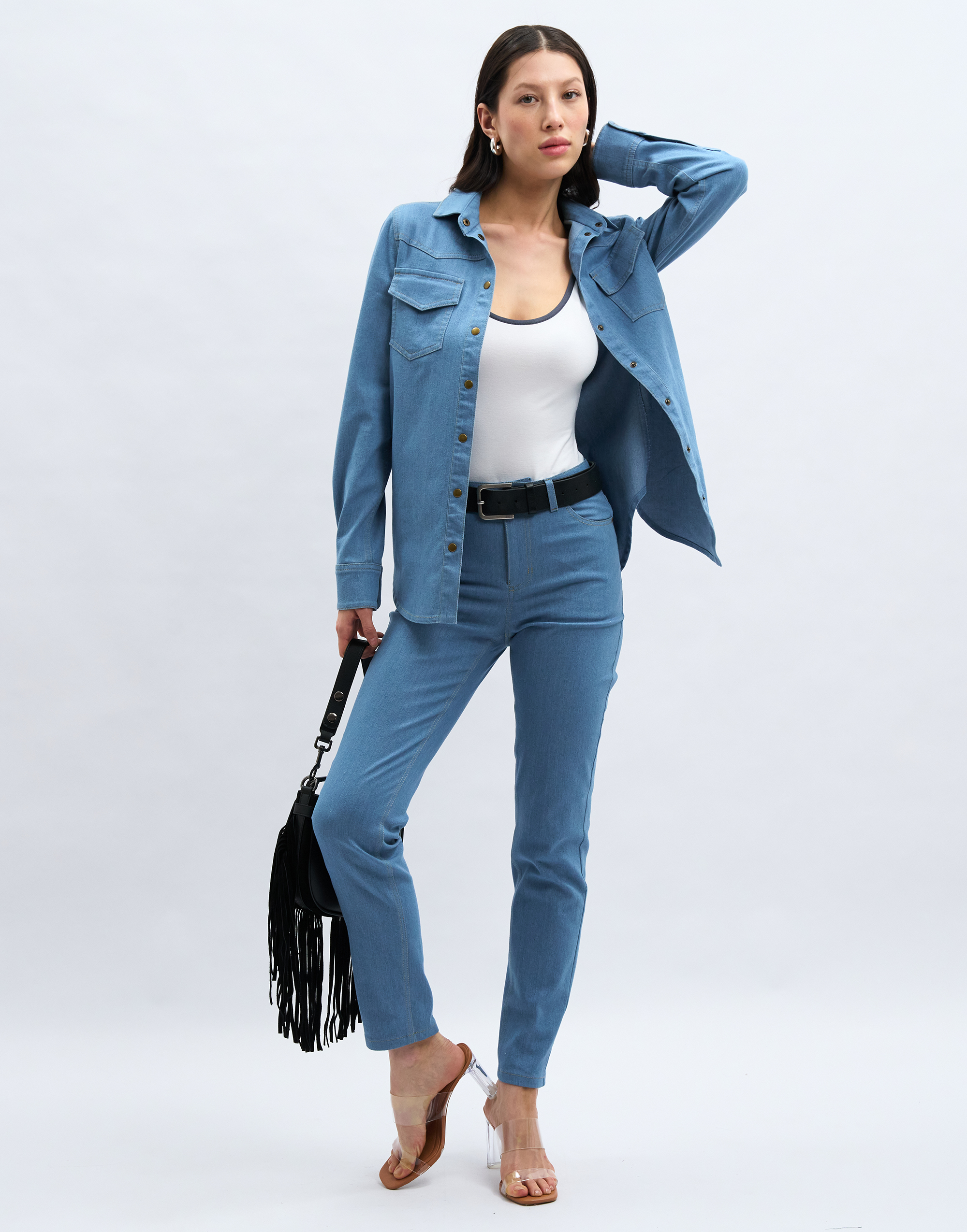 [Grasser] Брюки джинсы, выкройка №1220. Размеры 40-54. Рост 164-170 (2025)