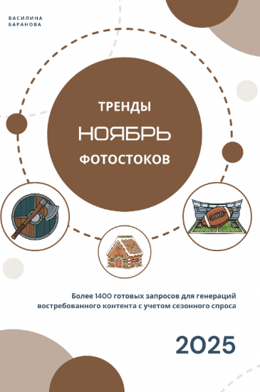 [Василина Баранова] [vasilinfo] Тренды фотостоков + Книга низкочастотных запросов: Медицина + Дороги (Ноябрь 2025)