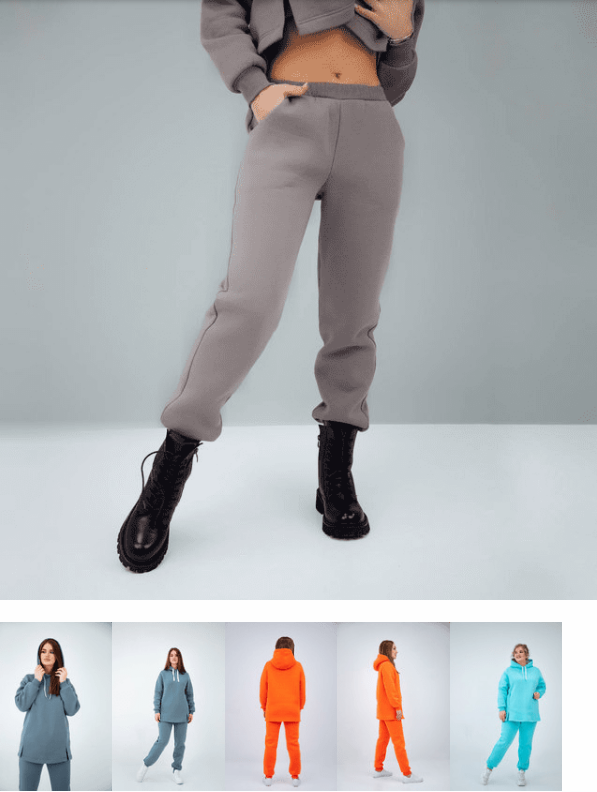 [Элина Патыкова] Костюм Начес. Худи + Брюки (Все размеры) (2023)