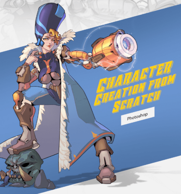 [Wingfox] Создание персонажа с нуля с Андросом Мартинесом (2023)